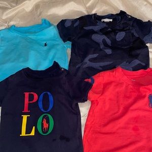 Baby Ralph Lauren tees size 9 months